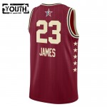 Maillot All-Star 2024 Western Conference LeBron James Rouge Swingman - Enfant